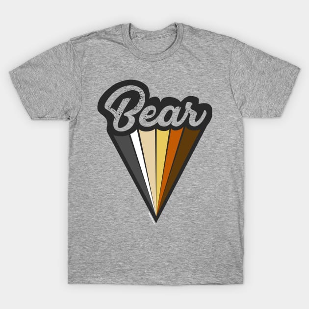 Gay Bear Pride Super Hero | Bear Chasers & Admirers | BearlyBrand T-Shirt by The Bearly Brand